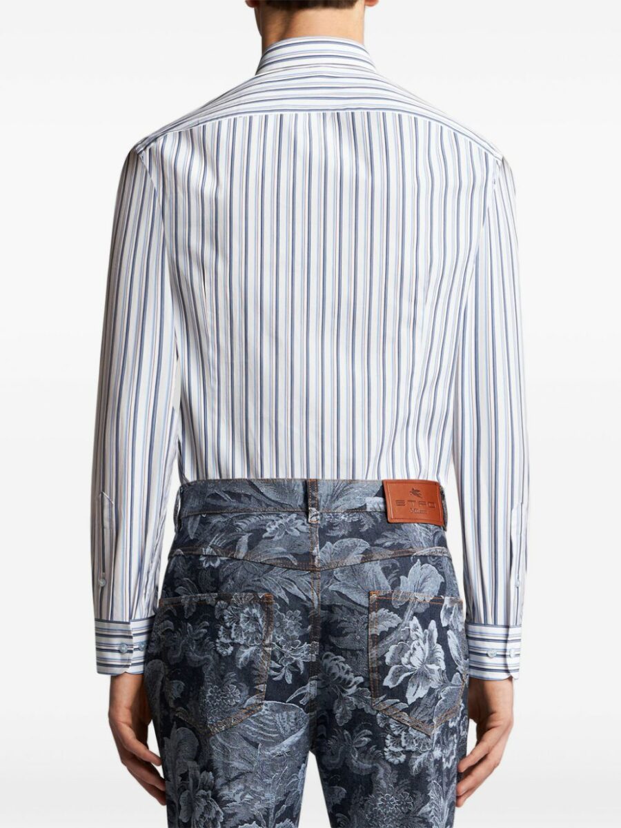 <strong>Etro </strong><br>Camicia Roma Logo Bd - immagine 5