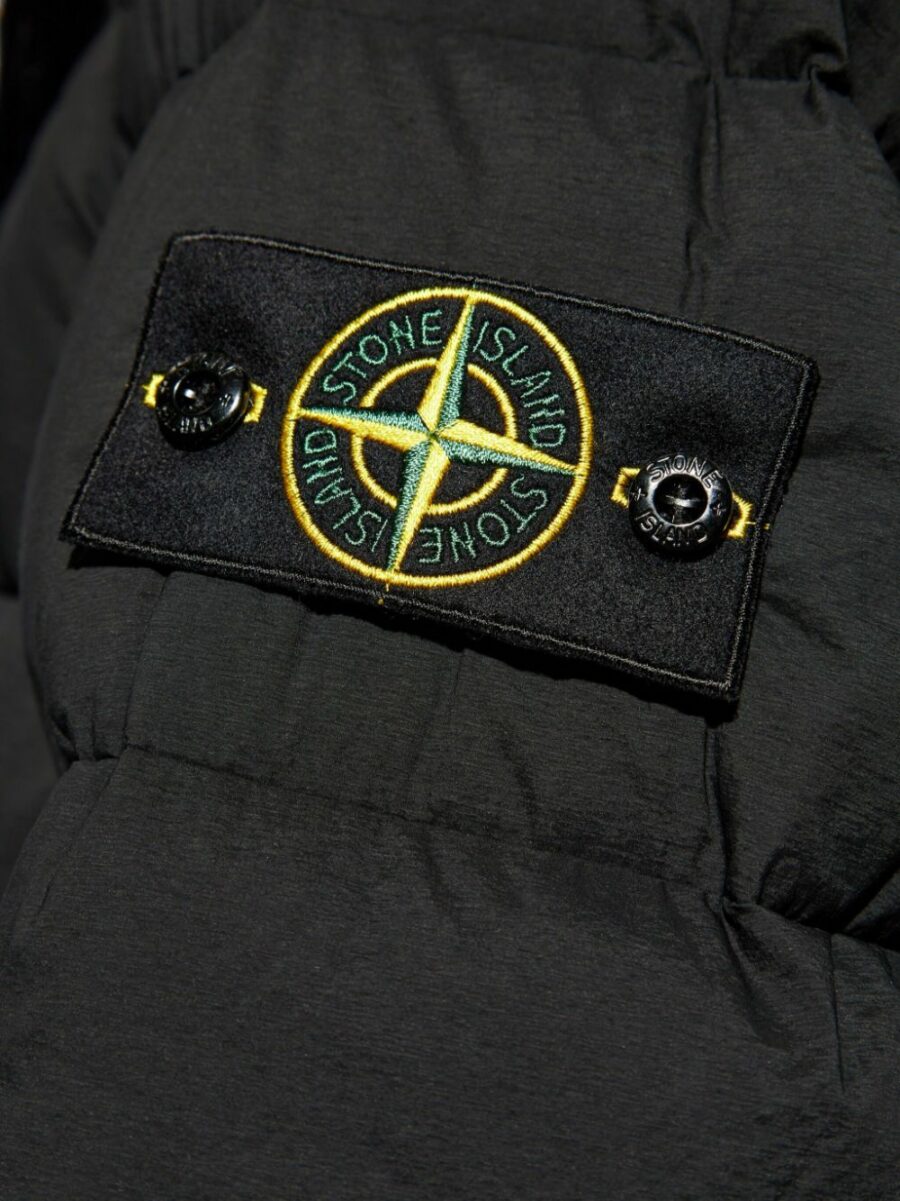 <strong>Stone Island </strong><br>Giubbotto In Vera Piuma - immagine 3