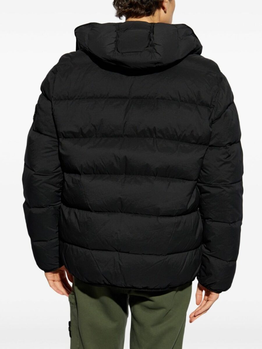 <strong>Stone Island </strong><br>Giubbotto In Vera Piuma - immagine 5