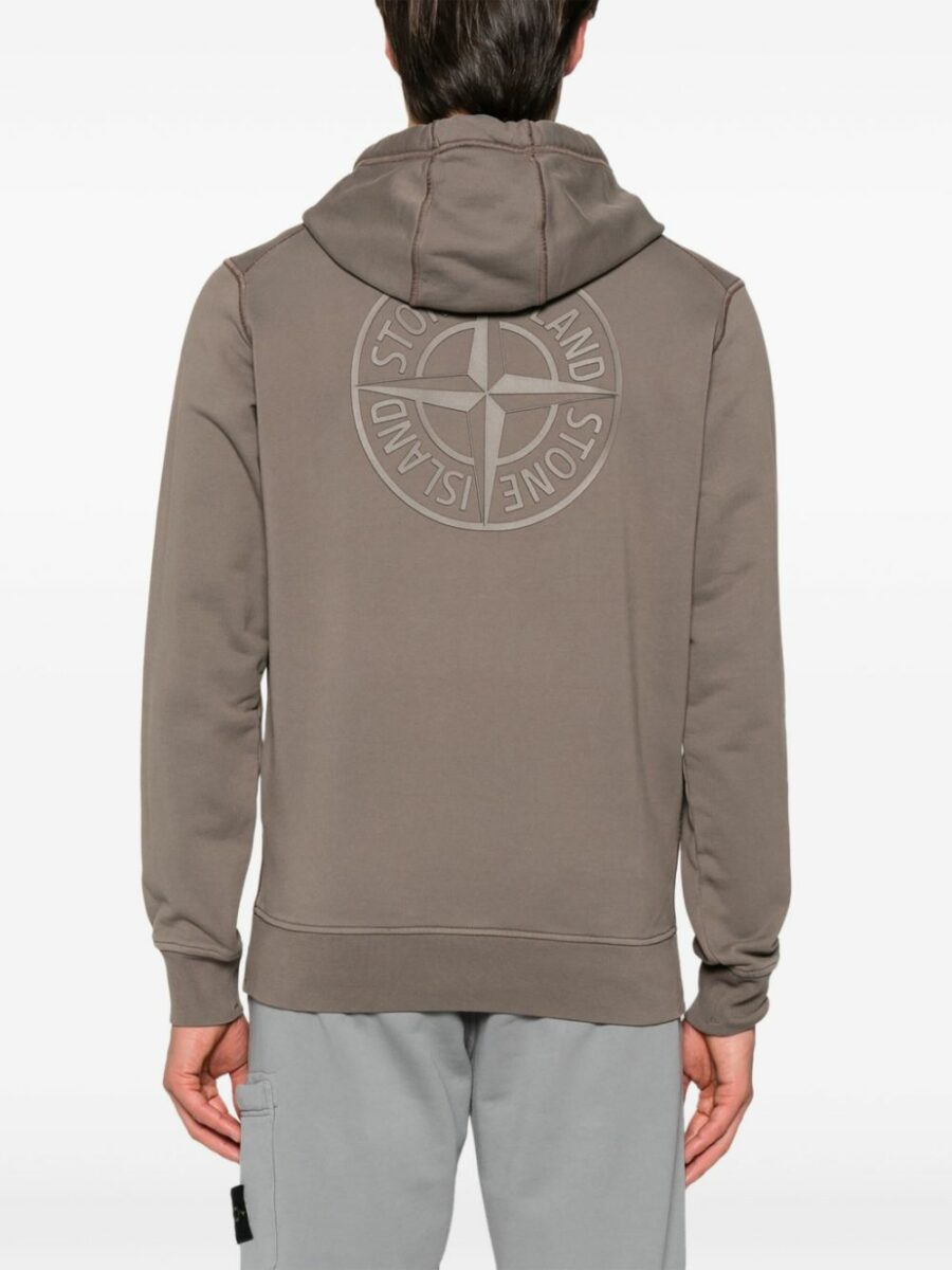 <strong>Stone Island </strong><br>Felpa Con Cappuccio - immagine 3