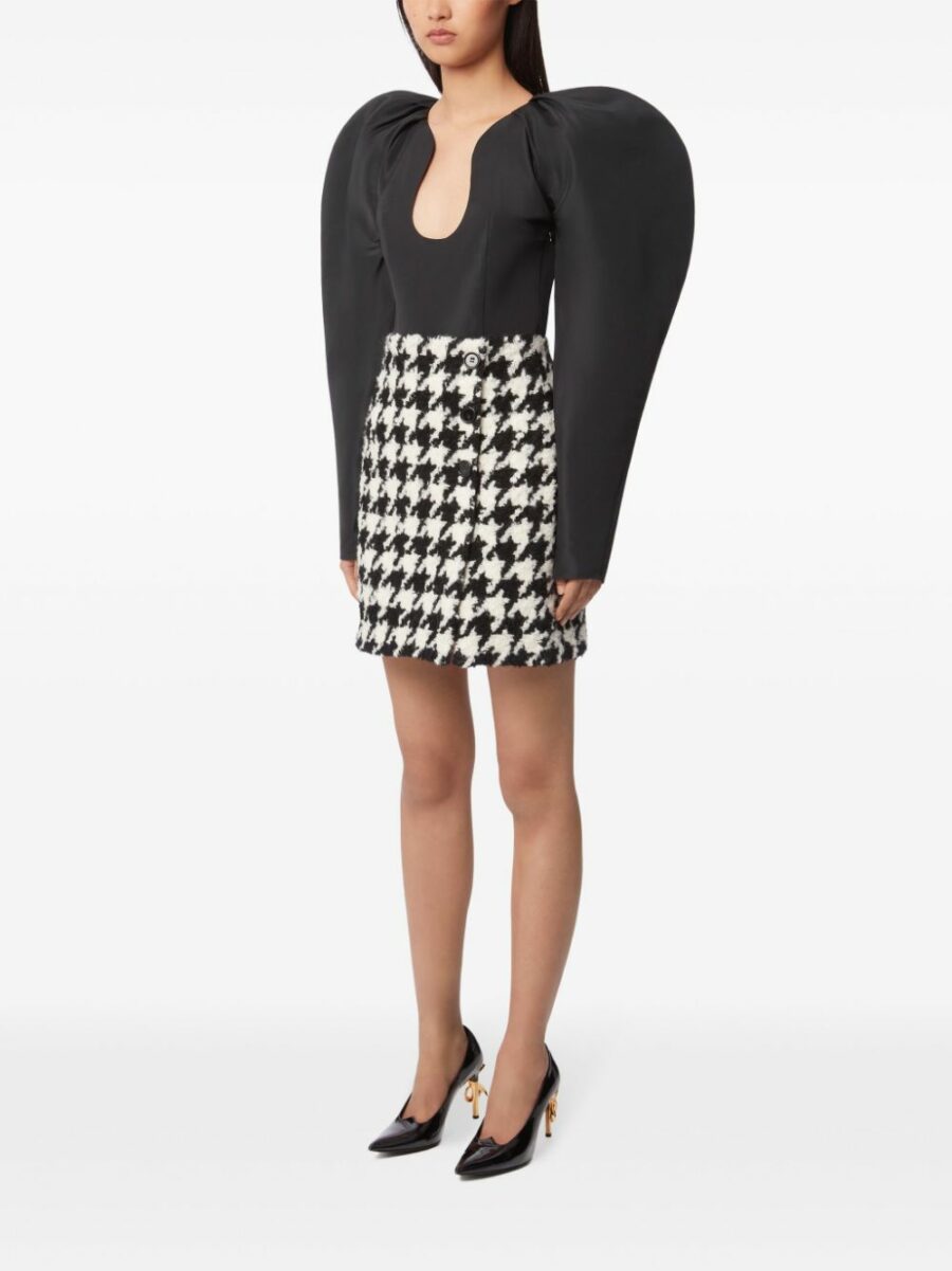 <strong>Nina Ricci </strong><br>Pied De Poule Mini Skirt - Image 3