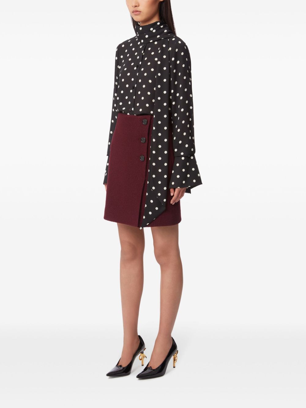 <strong>Nina Ricci </strong><br>Camicia A Pois - immagine 2