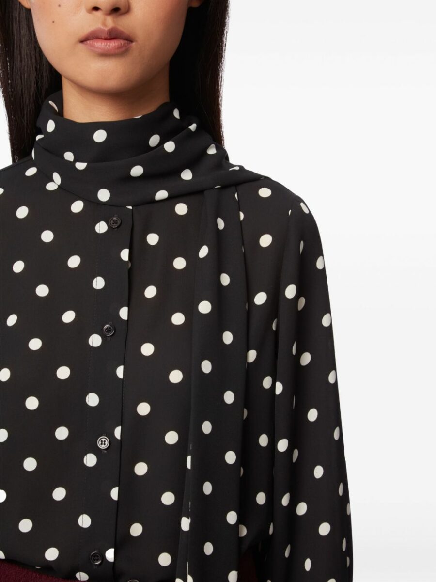 <strong>Nina Ricci </strong><br>Camicia A Pois - immagine 4