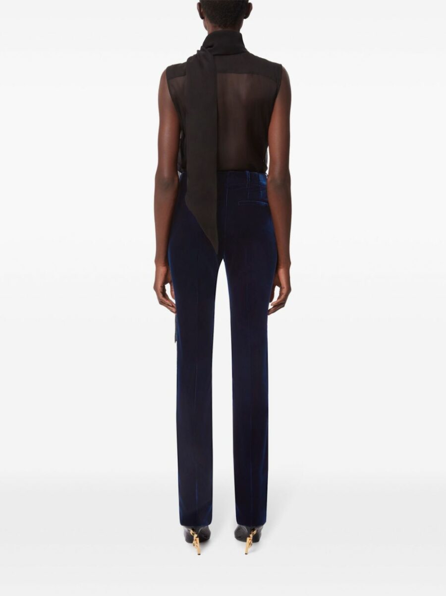 <strong>Nina Ricci </strong><br>Velvet Pants - Image 4