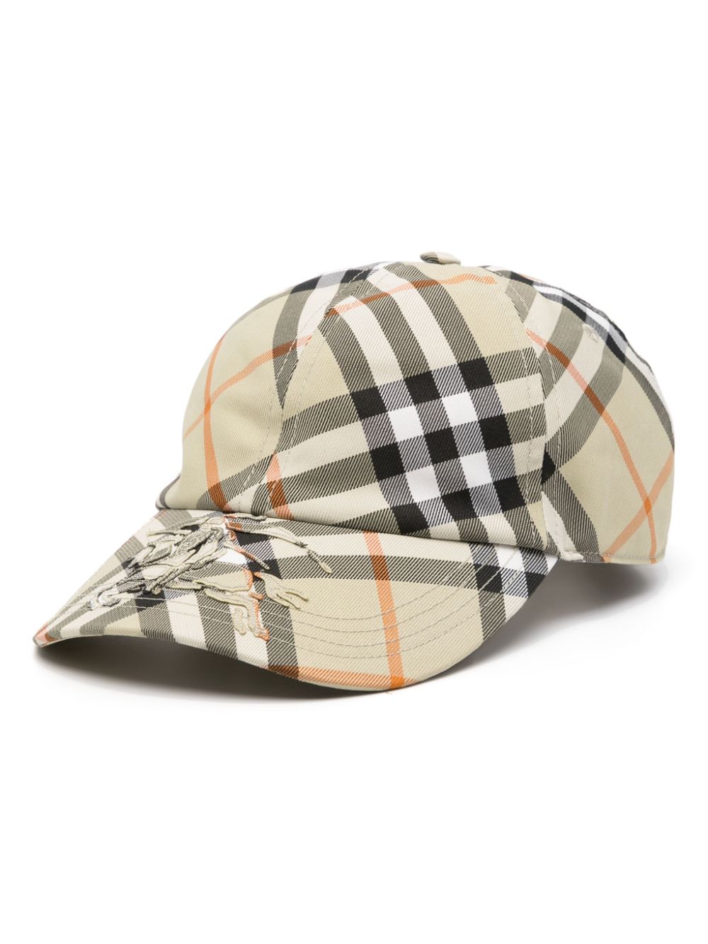 <strong>Burberry </strong><br>Check Baseball Cap