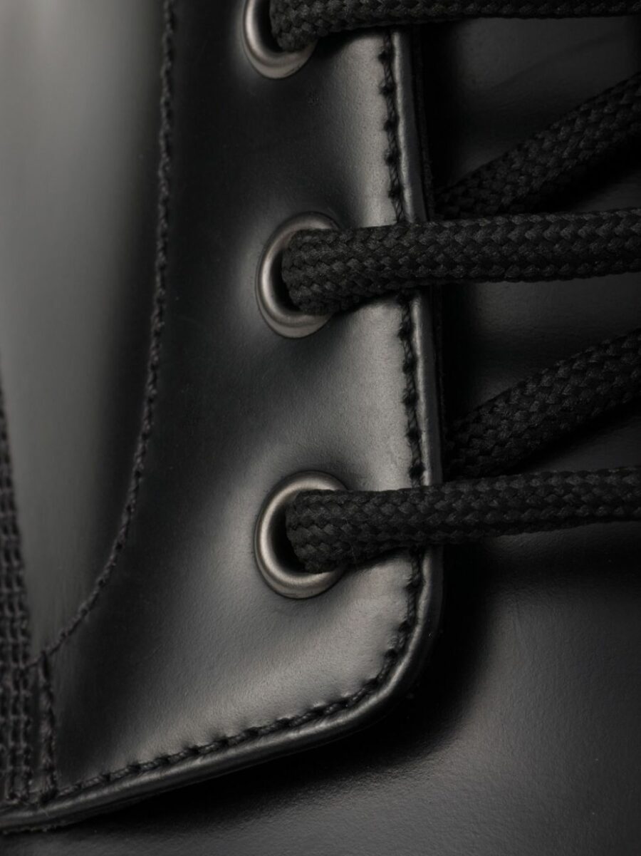 <strong>Prada </strong><br>Brushed Leather Boots - Image 5