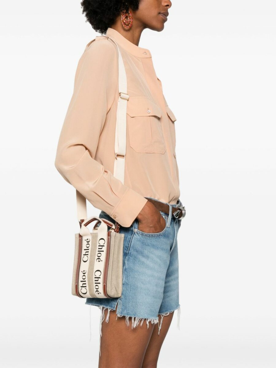 <strong>Chloé </strong><br>Borsa Woody Con Tracolla - immagine 5