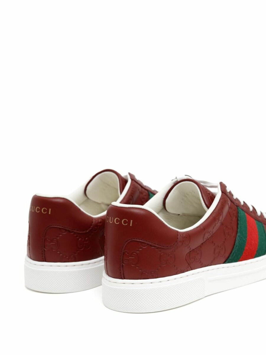 <strong>Gucci </strong><br>Gg Logo Ace Sneakers - Image 3