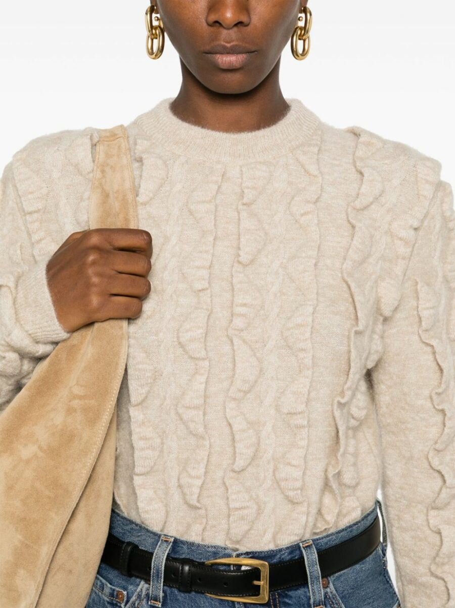 <strong>Moschino </strong><br>Stretch Mohair Sweater - Image 3