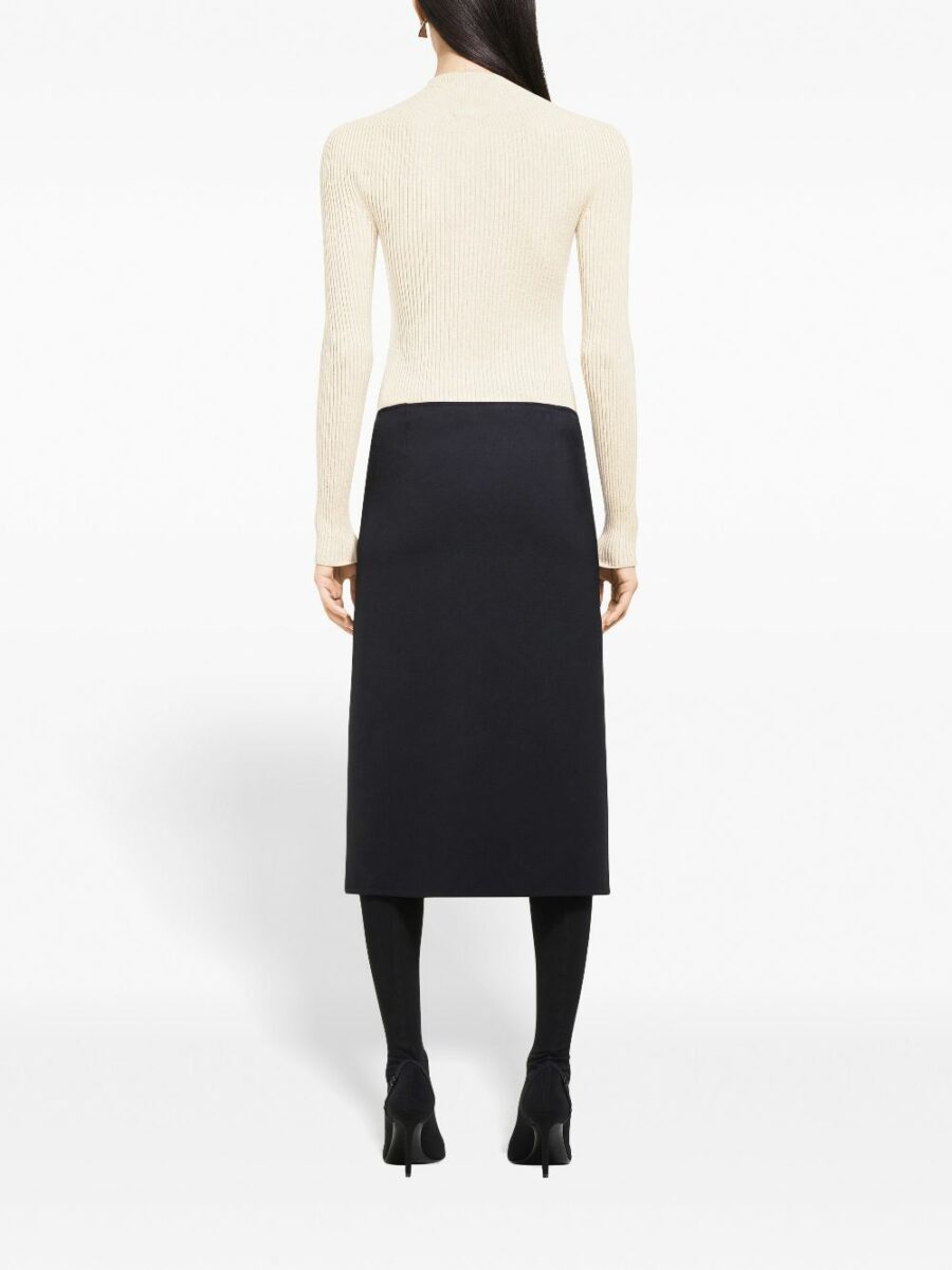 <strong>Courreges </strong><br>Mockneck Sweater - Image 3