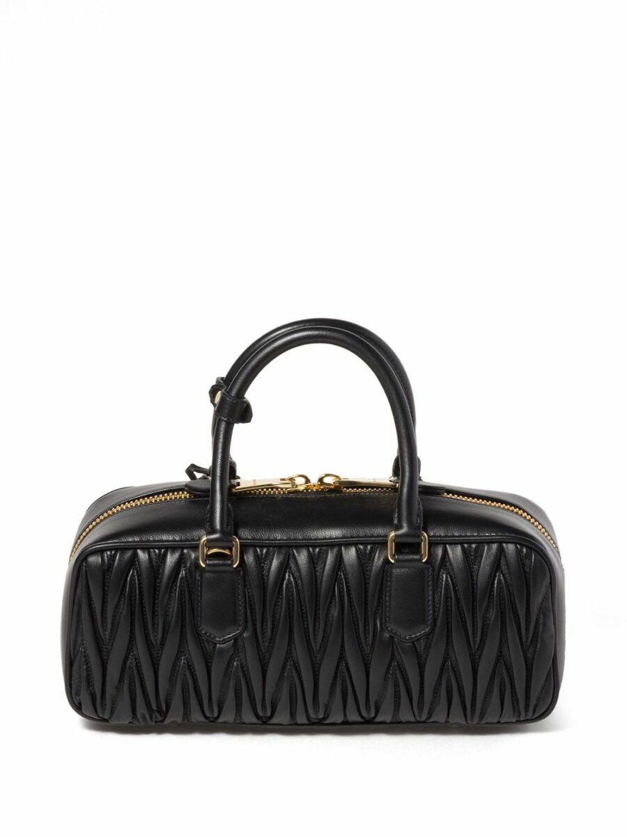 <strong>Miu Miu </strong><br>Borsa Bauletto Arcadie In Nappa Matelassé - immagine 3