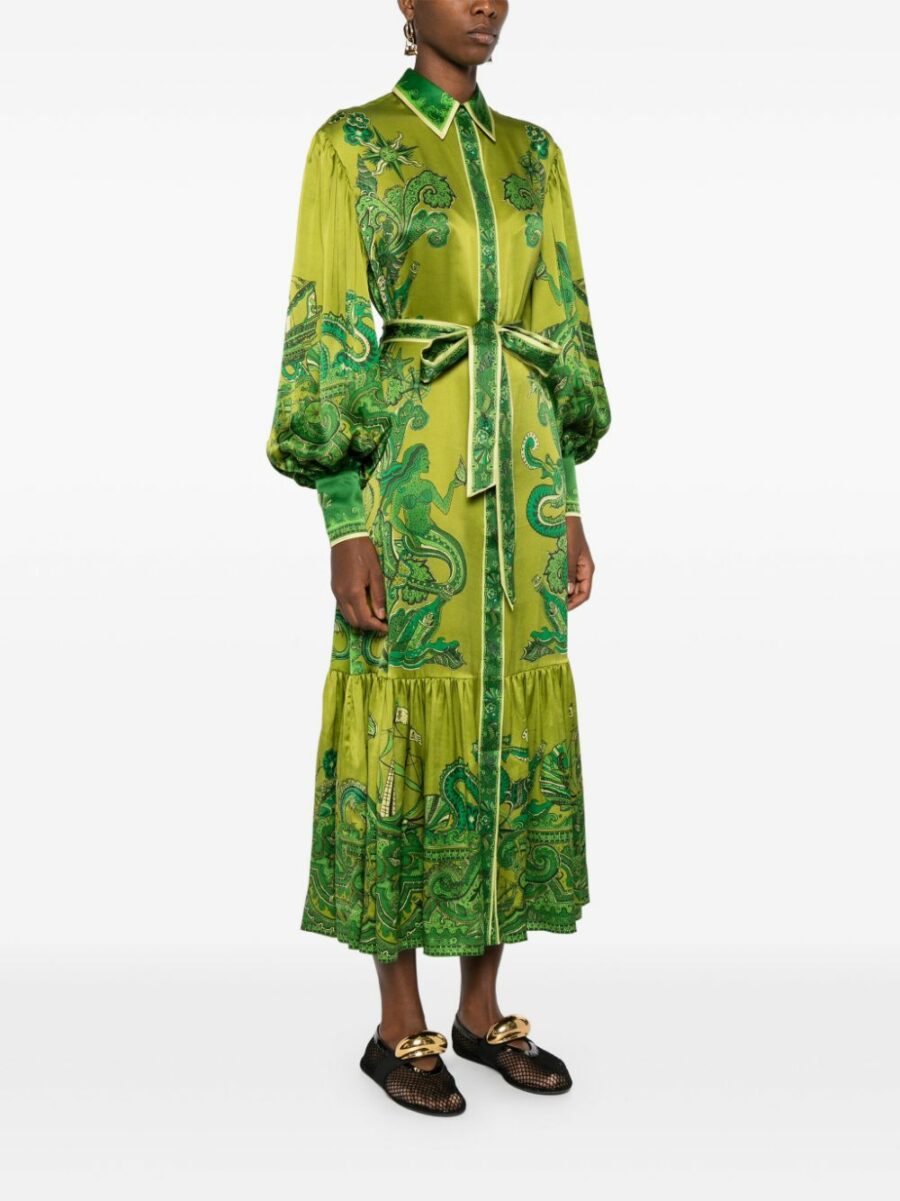 <strong>Alémais </strong><br>Solaris Shirtdress - Image 3