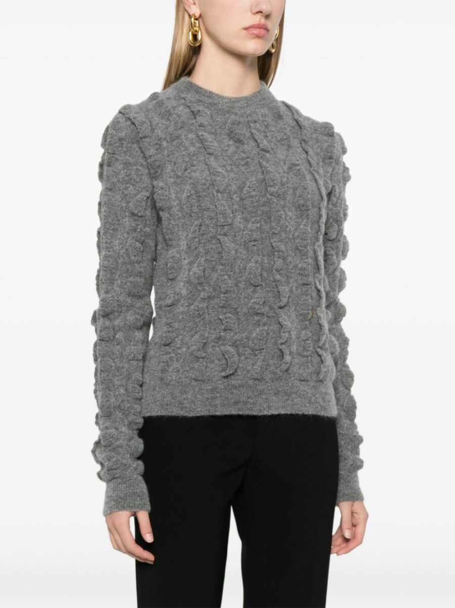 <strong>Moschino </strong><br>Stretch Mohair Sweater - Image 4