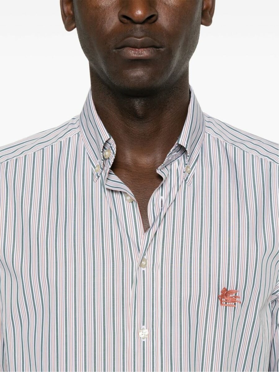 <strong>Etro </strong><br>Camicia Roma Logo Bd - immagine 5